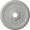 Ekena Millwork Palmetto Ceiling Medallion (Fits Canopies up to 3 5/8"), 23 5/8"OD x 3 5/8"ID x 1 5/8"P, Frost CM23PMFRF - alternate 1